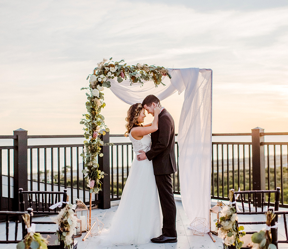 Couple at the Alter